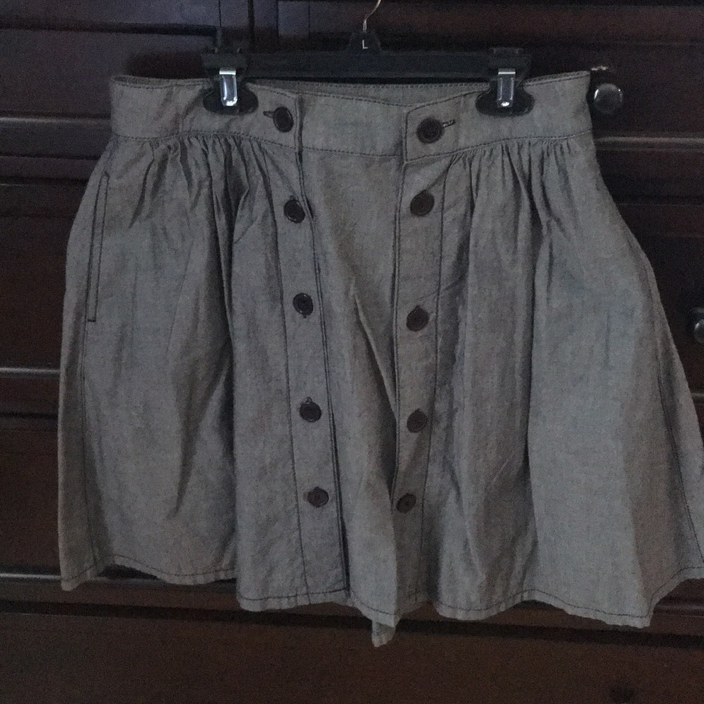 Chambray skirt